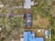 Aerial view showing house and surrounding area at 3829 Abbott Ln, Lakeland, FL 33810