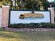 Salt Springs Resort entrance sign at 25232 Ne 142Nd St, Fort Mc Coy, FL 32134