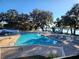 Resort-style pool with lake view at 25232 Ne 142Nd St, Fort Mc Coy, FL 32134