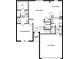 First floor plan showing kitchen, dining, and garage at 13446 Leaping Water Way, Astatula, FL 34705