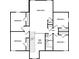 Second floor plan featuring 4 bedrooms, a game room, and 2 bathrooms at 13466 Leaping Water Way, Astatula, FL 34705