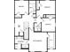 Upper floor plan with bedrooms and bathrooms at 13485 Leaping Water Way, Astatula, FL 34705
