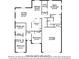 The home's layout features bedrooms, kitchen, dining, living areas, and garage at 5638 Cedar Waxwing Dr, The Villages, FL 32163