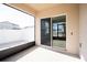 Spacious screened porch with sliding glass doors leading to the patio at 1046 Roberta Rd, Lake Wales, FL 33853