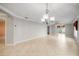 Spacious dining room featuring tile floors and neutral walls at 17090 Se 76Th Caledonia Ter, The Villages, FL 32162