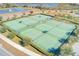Community tennis courts with six courts available for residents at 1369 Palmetto Dunes St, Davenport, FL 33896