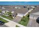 Elevated view of single-Gathering homes in a planned community, showcasing the neighborhood layout at 1767 Bee Nice Dr, Kissimmee, FL 34744