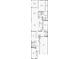 Detailed floor plan of a house including all rooms, bathrooms, closets, and the garage at 1767 Bee Nice Dr, Kissimmee, FL 34744