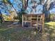 A chicken coop in the backyard at 7598 W C 48, Bushnell, FL 33513