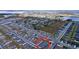 Aerial view showcasing the community and the subject property's location at 4407 Rapallo Ave, Winter Haven, FL 33884