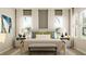 Inviting bedroom space with modern decor, plush bedding, and ample natural light at 7005 Rosy Sky Ave, Orlando, FL 32829