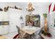 Eat-in kitchen with a charming table and chair set at 1694 Town Park Dr, Port Orange, FL 32129