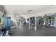 Modern fitness center with various exercise machines at 2916 Transformation Way, Clermont, FL 34714