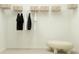 Spacious walk-in closet with shelving and hanging rods at 4160 Singing Mockingbird Blvd, Bartow, FL 33830