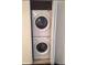 Stackable washer and dryer in convenient laundry closet at 606 Gran Bahama Boulevard # 29-606, Davenport, FL 33897