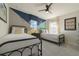 Fun bedroom with two twin beds and a playful Minion-themed wall at 1166 Aloha Blvd, Davenport, FL 33897
