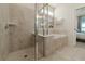 Main bathroom with large walk-in shower at 1166 Aloha Blvd, Davenport, FL 33897