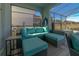 Comfortable patio furniture near the pool at 1166 Aloha Blvd, Davenport, FL 33897