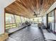 Relaxing screened porch with ceiling fan and ample seating at 151 Pine St, Babson Park, FL 33827