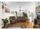 Spacious living room with hardwood floors and comfy furniture at 2739 Everleth Dr, Lakeland, FL 33810