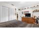 Bedroom with double bed, dresser, and lots of storage at 2739 Everleth Dr, Lakeland, FL 33810