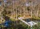 Private dock on a tranquil river setting at 10801 Sw 185Th Ter, Dunnellon, FL 34432