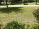 Simple front yard with mowed grass and some small plants at 217 Catalonia Ave, De Leon Springs, FL 32130