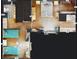 Upper floor with primary bedroom, bathroom, and bedroom at 4150 S Atlantic Ave # 107C, New Smyrna Beach, FL 32169