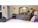 Bedroom with double bed, dresser and window coverings at 9 Villa Villar Ct, Deland, FL 32724