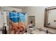 Clean bathroom with shower/tub combo and vanity at 9 Villa Villar Ct, Deland, FL 32724