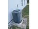Exterior AC unit on concrete pad at 6131 Sabal Point Cir, Port Orange, FL 32128