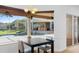 Bright breakfast nook overlooking the pool area at 5994 Seminole Woods Dr, Port Orange, FL 32127