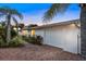 Bright two-car garage with paver driveway at 138 Old Carriage Rd, Ponce Inlet, FL 32127