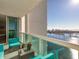 Spacious balcony offering stunning water and city views at 241 Riverside Dr # 2205, Holly Hill, FL 32117