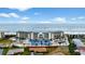 Aerial view of beachfront building with parking and ocean view at 2700 Ocean Shore Blvd # 111, Ormond Beach, FL 32176