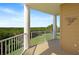 Relaxing balcony boasting scenic views and a tranquil atmosphere at 4672 Riverwalk Village Ct # 8201, Ponce Inlet, FL 32127
