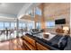 Open living space with ocean views and high ceilings at 4111 S Atlantic Ave, Port Orange, FL 32127