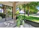 Peaceful screened porch, perfect for enjoying the backyard at 605 Champions Gate, Deland, FL 32724