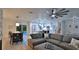 Open concept kitchen features modern appliances and flows into dining area at 3 Wisteria Dr, Ormond Beach, FL 32176