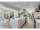 Modern kitchen with large island and stainless steel appliances at 1978 Country Club Dr, Port Orange, FL 32128