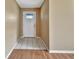 Clean and bright entryway with tiled flooring and a white door at 41 Villa Villar Ct # 41, Deland, FL 32724