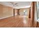 Bright and airy living room with hardwood floors and lots of natural light at 41 Villa Villar Ct # 41, Deland, FL 32724