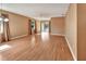 Spacious living room showcasing hardwood floors and ample natural light at 41 Villa Villar Ct # 41, Deland, FL 32724