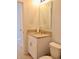 Simple bathroom with granite countertop and single sink at 226 Meghan Cir, Deland, FL 32724