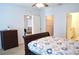 Spacious main bedroom with walk-in closet and access to bathroom at 226 Meghan Cir, Deland, FL 32724