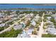 Aerial view of a house near the waterfront, showcasing its location and surrounding area at 134 Avalon Dr # A, Ormond Beach, FL 32176