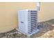 Outdoor AC unit located on the side of the house at 196 Athabasca Dr, Poinciana, FL 34759