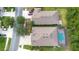 Aerial view showing the home's position in the neighborhood at 509 W Victoria Trails Blvd, Deland, FL 32724