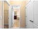 View of Primary bathroom from hallway at 509 W Victoria Trails Blvd, Deland, FL 32724
