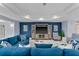 Spacious community room with comfortable seating and ocean views at 3425 S Atlantic Ave # 1105, Daytona Beach Shores, FL 32118